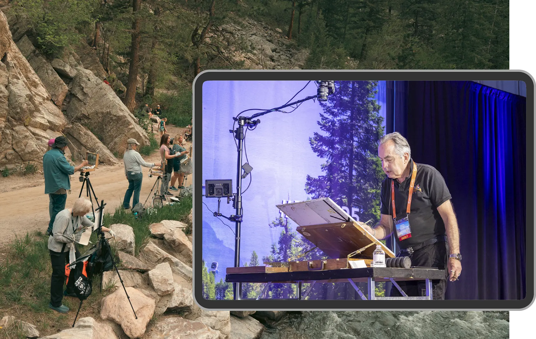 PACE Streaming Pass gives you access to 5 stages and featured paint-outs